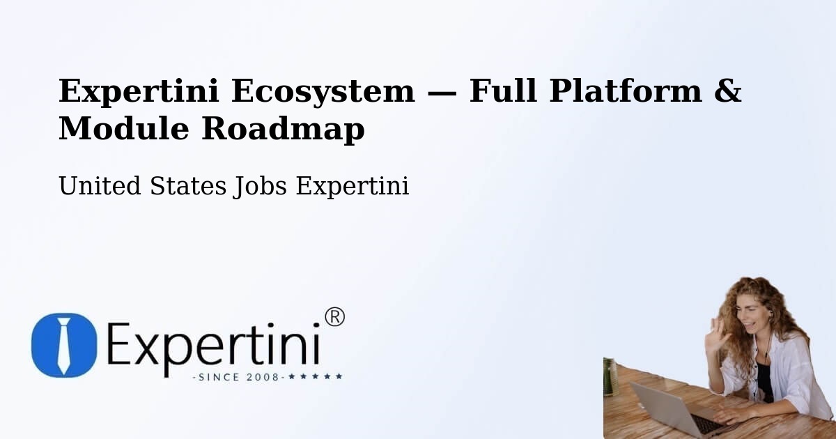 Expertini Ecosystem — Full Platform & Module Roadmap – Quincy